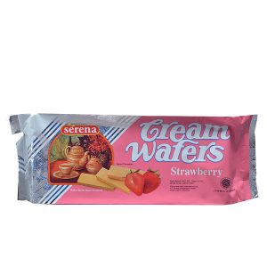 Serena Cream Wafers Strawberry