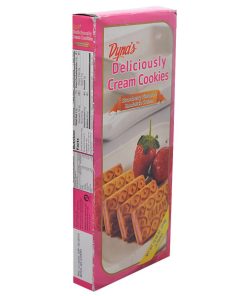 Dynas Deliciously Cream Cookies Strawberry Flavour
