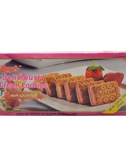 Dynas Deliciously Cream Cookies Strawberry Flavour