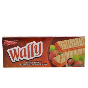 Dynas Waffy Crispy N Creamy Hazelnut Flavored Wafers