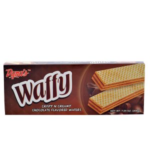 Dynas Waffy Crispy N Creamy Chocolate Flavored Wafers