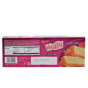 Dynas Waffy Crispy N Creamy Strawberry Flavored Wafers