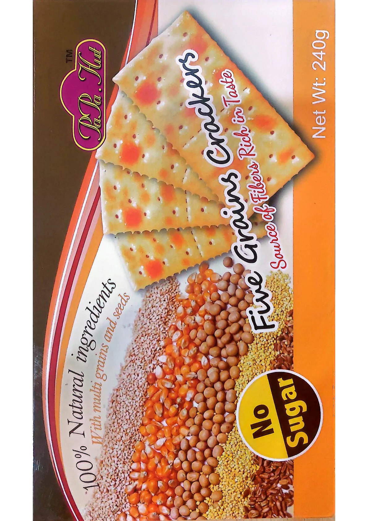 PAPA HUT Five Grains Crackers