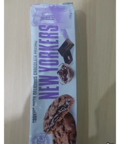 New Yorkers Cookies with Chocolate Filling