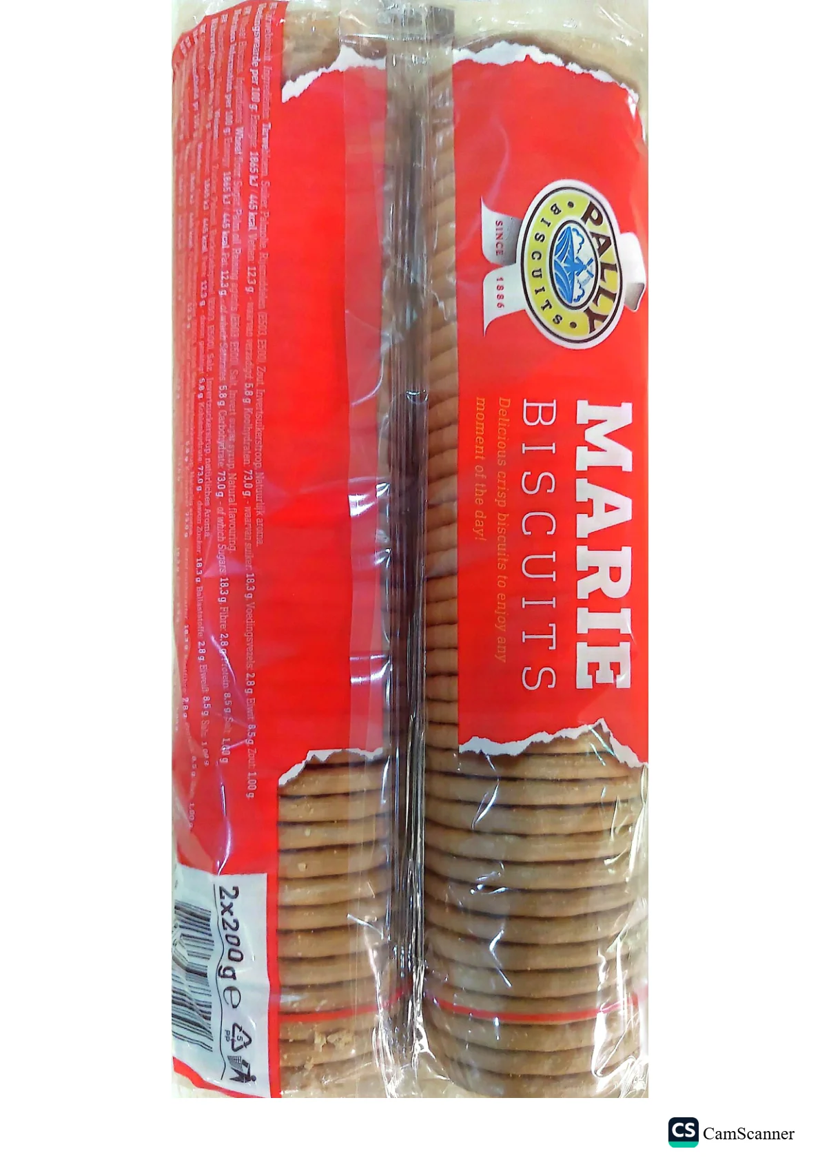 Pally Marie Biscuits