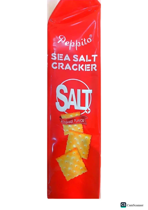 Peppito Sea Salt Cracker (Roughage flavor)