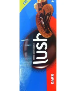 Lush Dark Cocoa Cream Cookies