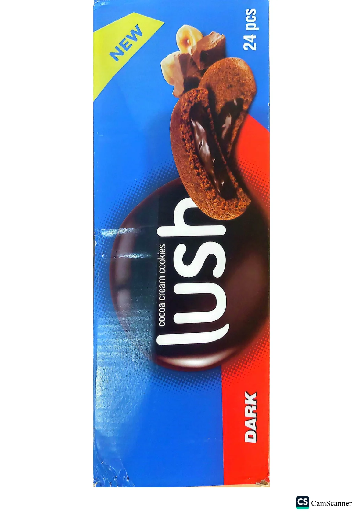 Lush Dark Cocoa Cream Cookies